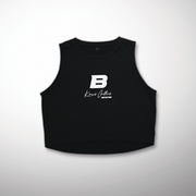 Kass Gillis Signature Series Black Crop Tank