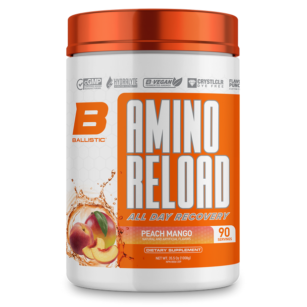 Ballistic Supps Amino Reload Peach Mango